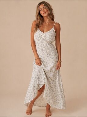 Altar’d State Floral Boho Maxi Slip Dress
